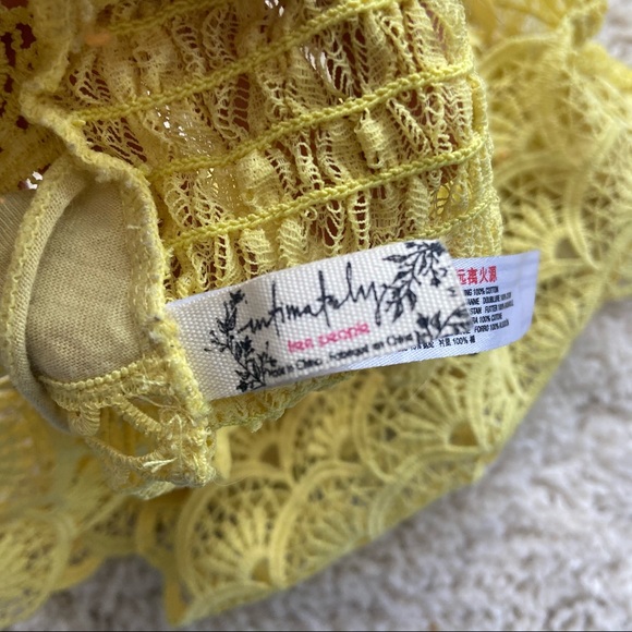 Yellow Free People Bralette - Picture 3 of 4